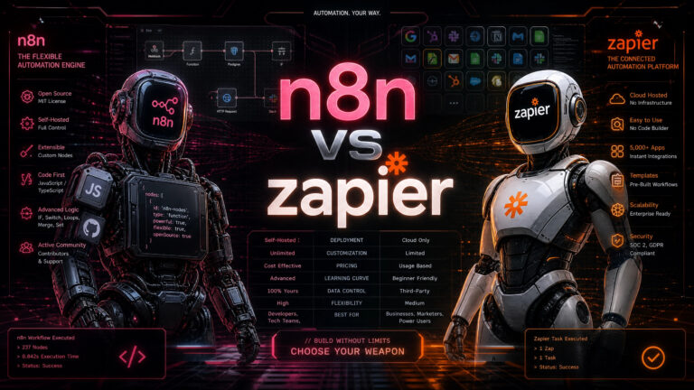 n8n vs Zapier: Which Automation Beast Builds Better AI Agents?